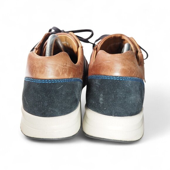 Mephisto Vido Casual Leather Sneakers Men's 9 Chestnut Brown Walking Comfort - Picture 5 of 13